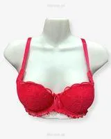 New Stylish Imported Stocklot Branded  Net Pushup Bra - Underwired Bra- Padded Bra - Pack of 2