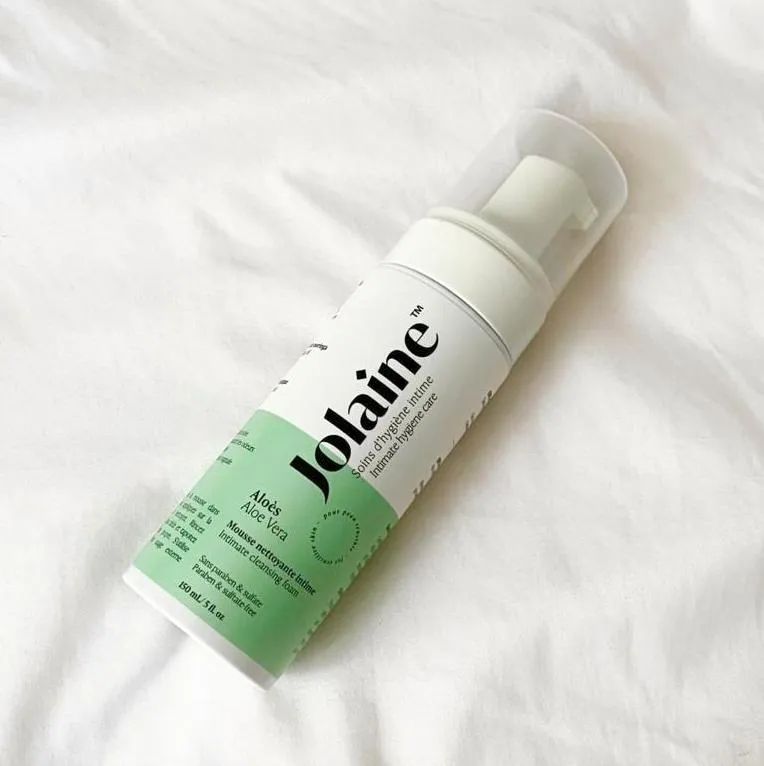 New Vegan Feminine Wash Cleansing foam - Aloe Vera Jolaine Retails $32.99 