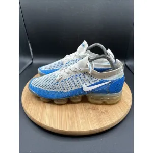 Nike Air Vapormax Flyknit 2 Racer Mens Size 7 Running Shoes Blue 942842-204