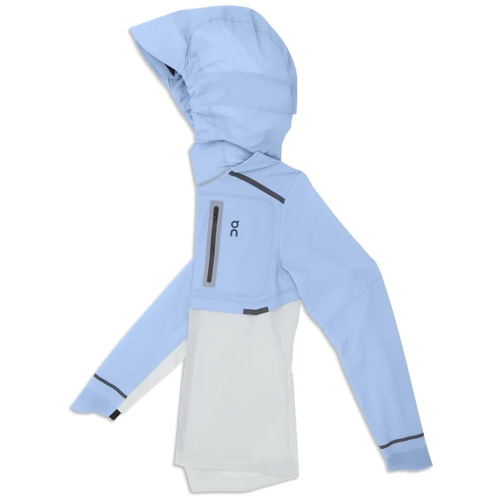 On Running Weather Jacket (Womens) - Stratosphere/Pearl