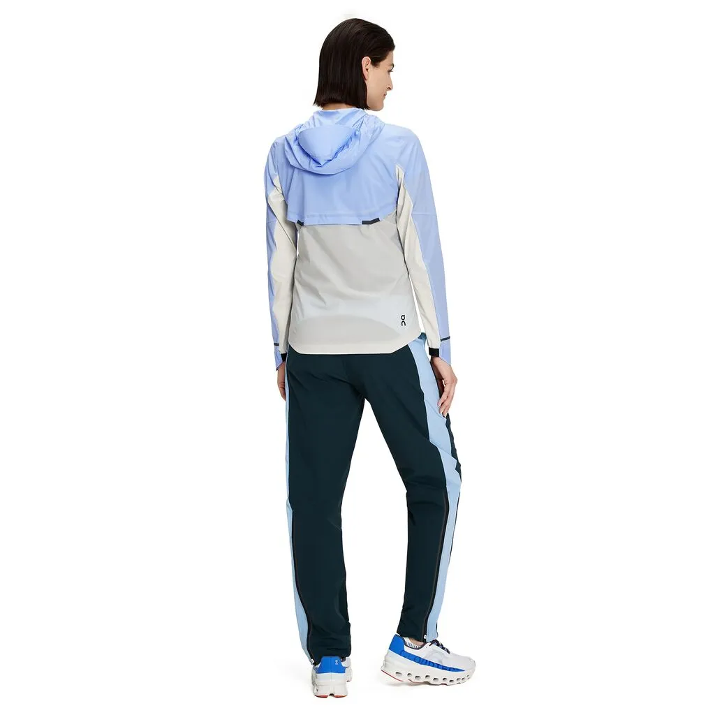On Running Weather Jacket (Womens) - Stratosphere/Pearl