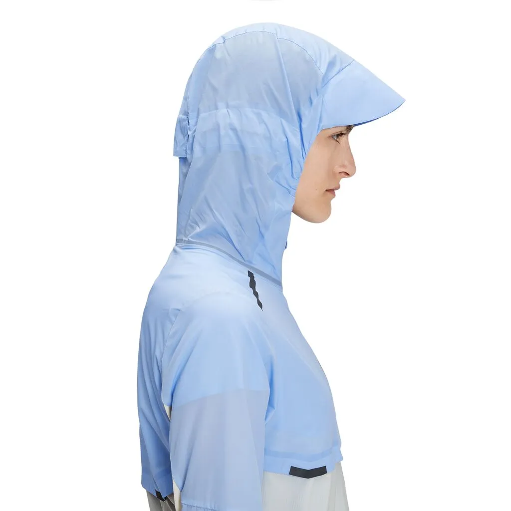 On Running Weather Jacket (Womens) - Stratosphere/Pearl