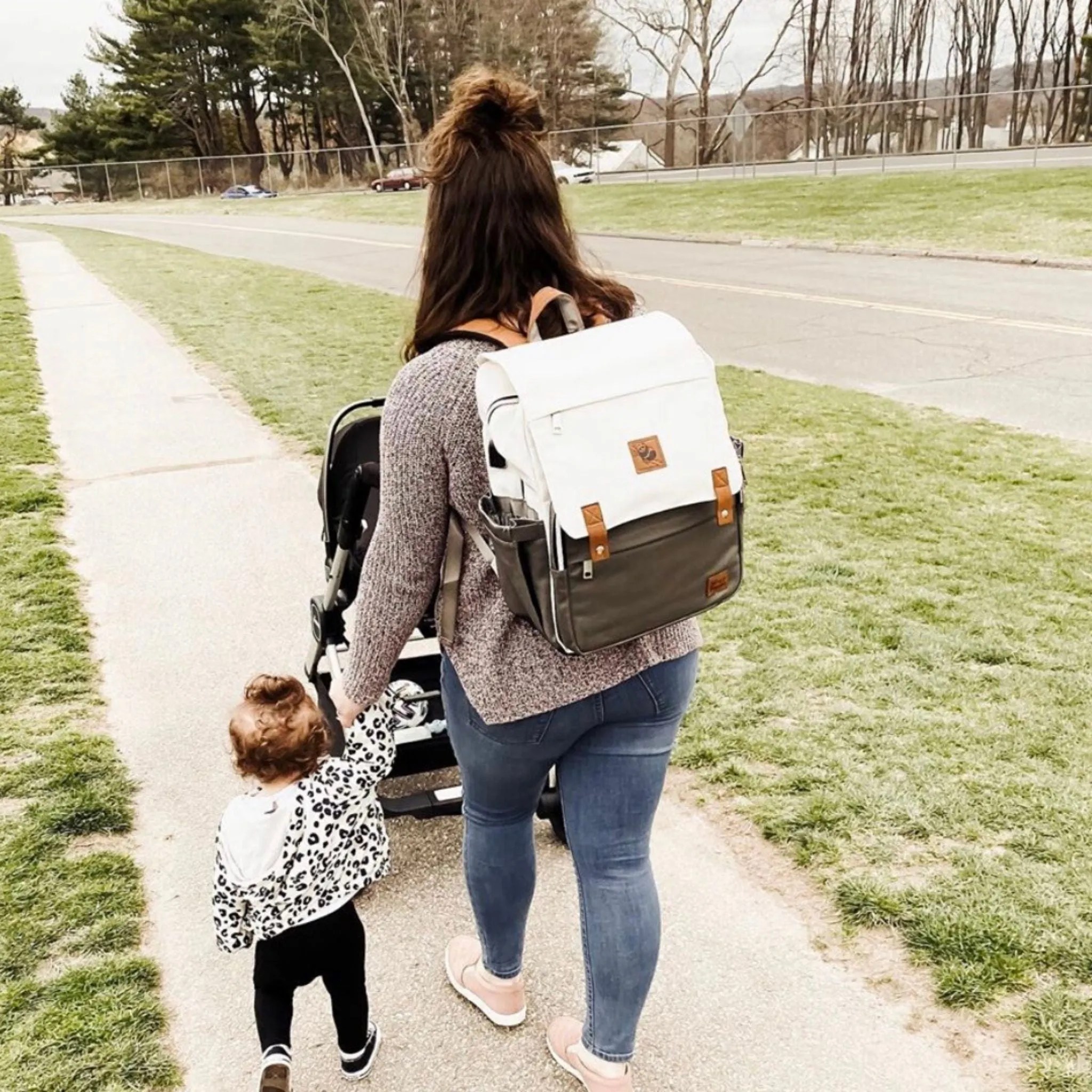 Outlet Kaitlyn Canvas Backpack