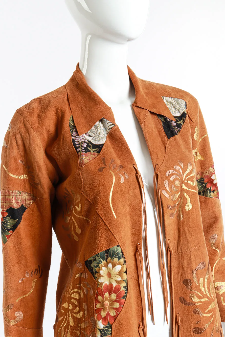 Patchwork Suede Jacket