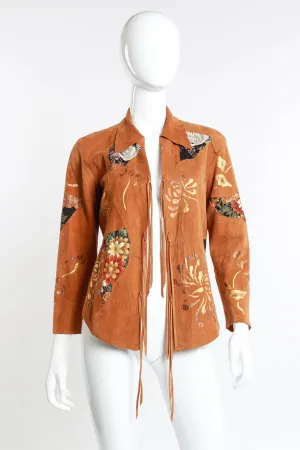 Patchwork Suede Jacket