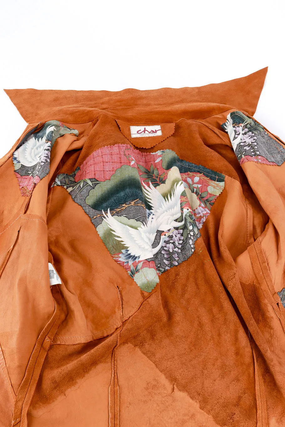 Patchwork Suede Jacket