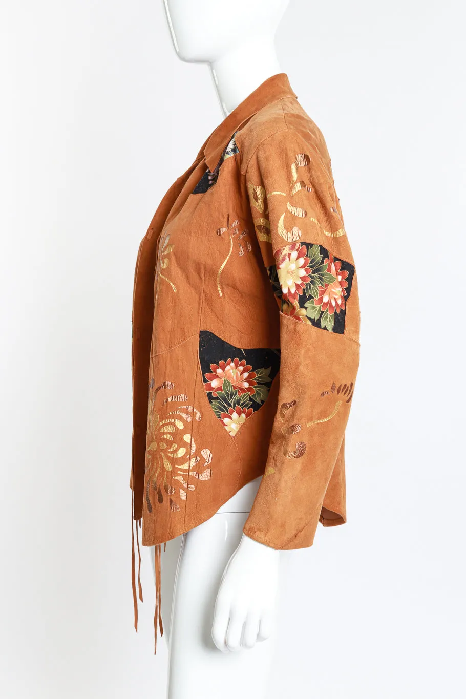 Patchwork Suede Jacket