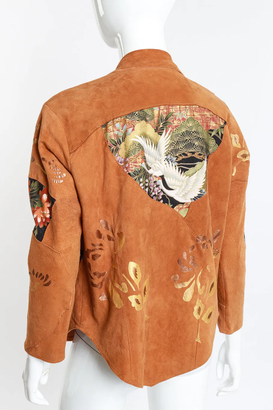 Patchwork Suede Jacket