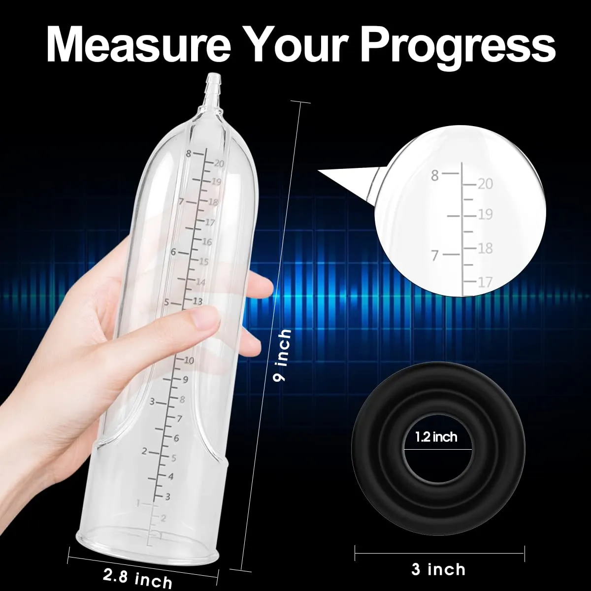 Penis Vaccum Pump for Men Erection