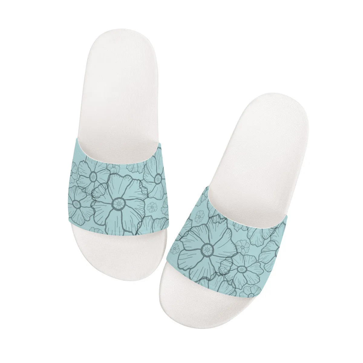 Pillow Slippers - Turquoise Sandals for Men and Women