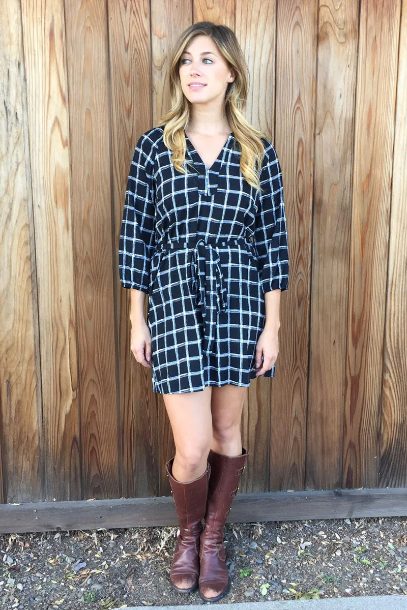 Plaid Tunic Dress