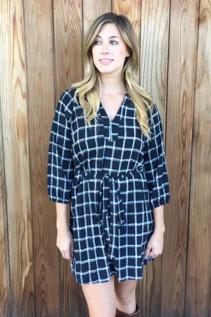 Plaid Tunic Dress