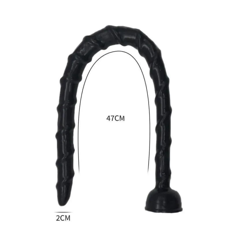 Plug Anal XL flexible 47 cm Beige