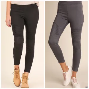 Plus Moto Legging Pants