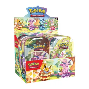 POKEMON TCG Scarlet & Violet Prismatic Evolutions Mini Tin (Set of 8)