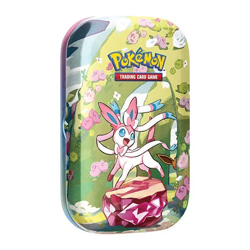 POKEMON TCG Scarlet & Violet Prismatic Evolutions Mini Tin (Set of 8)
