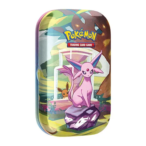 POKEMON TCG Scarlet & Violet Prismatic Evolutions Mini Tin (Set of 8)