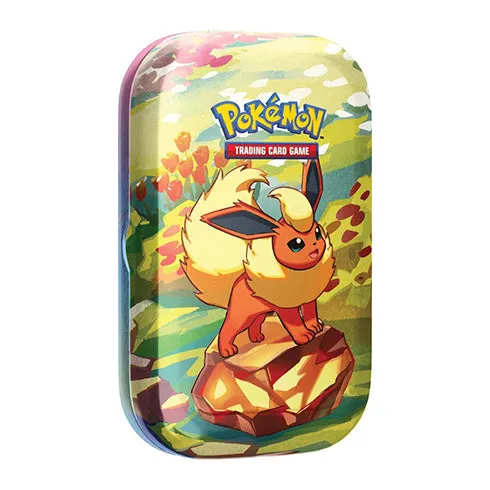POKEMON TCG Scarlet & Violet Prismatic Evolutions Mini Tin (Set of 8)