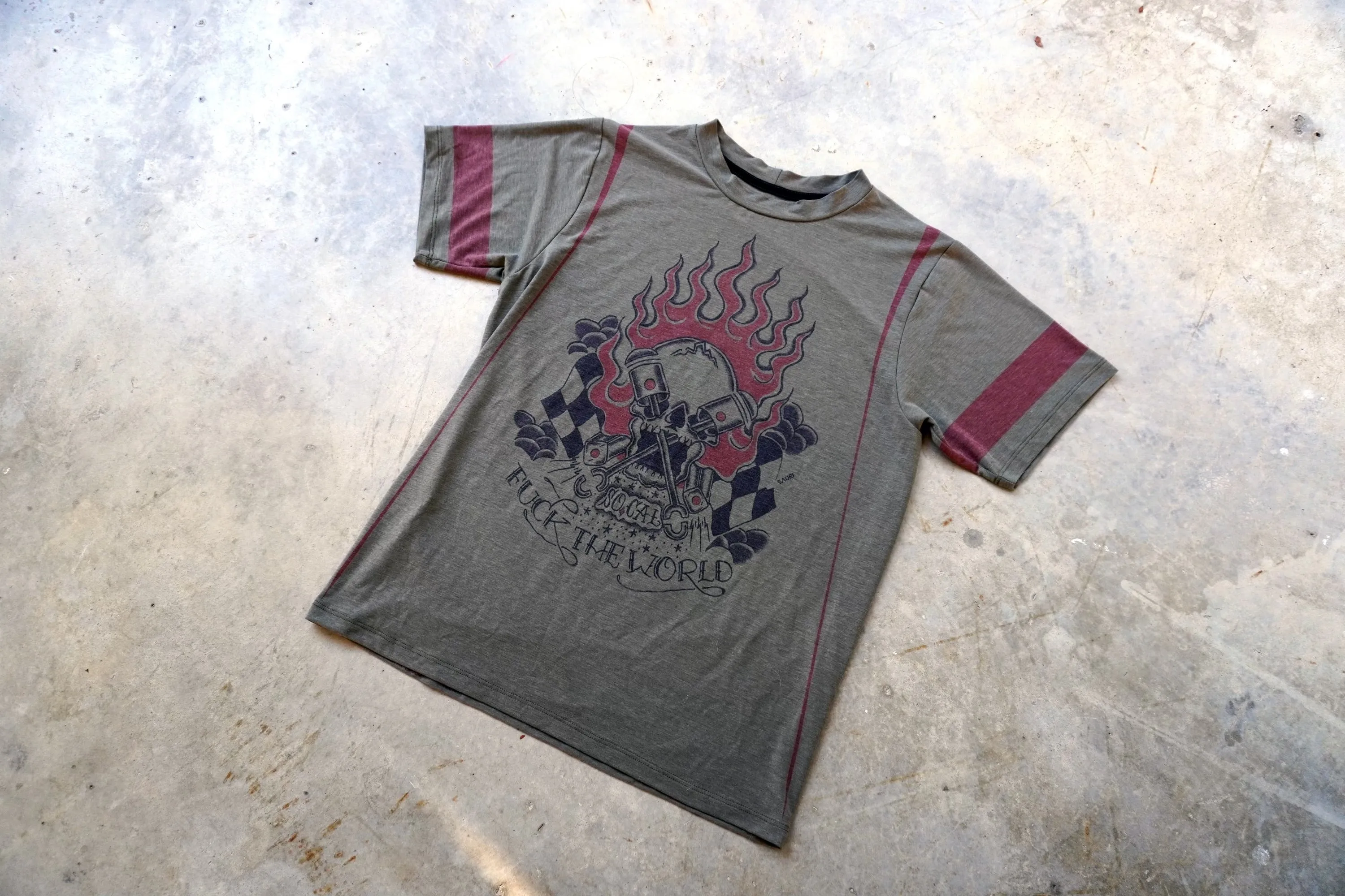 Powerd Tech Tee - Olivo
