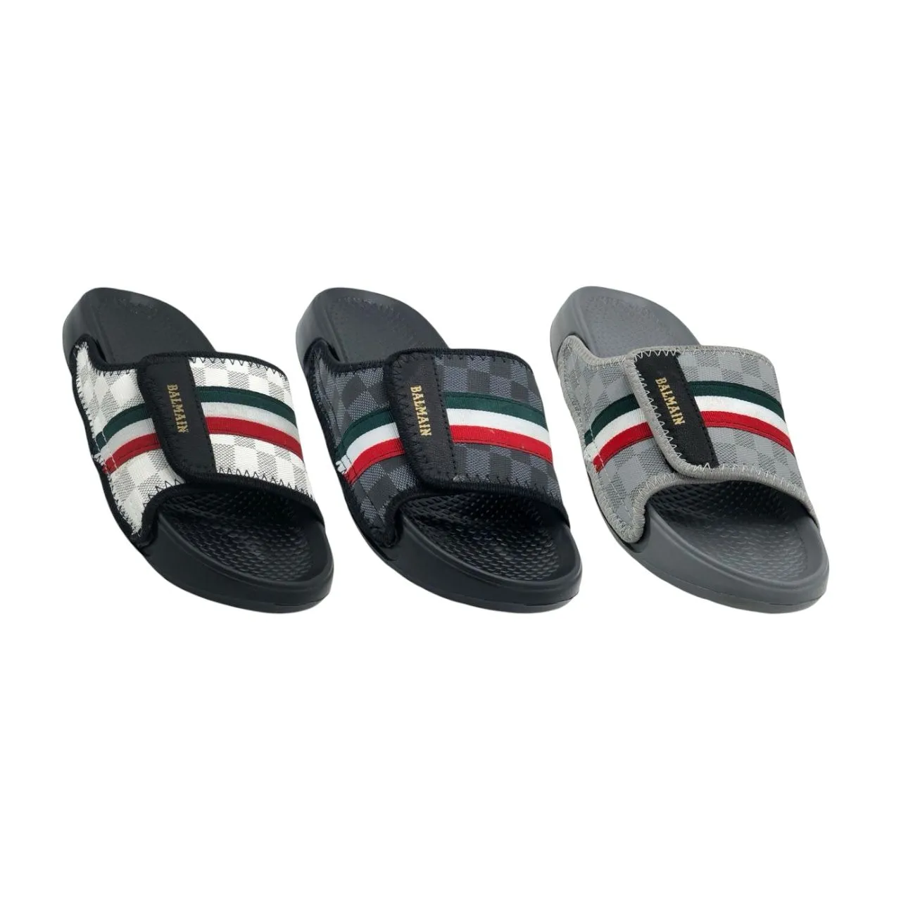 Premium Balmain Slide Slippers Men