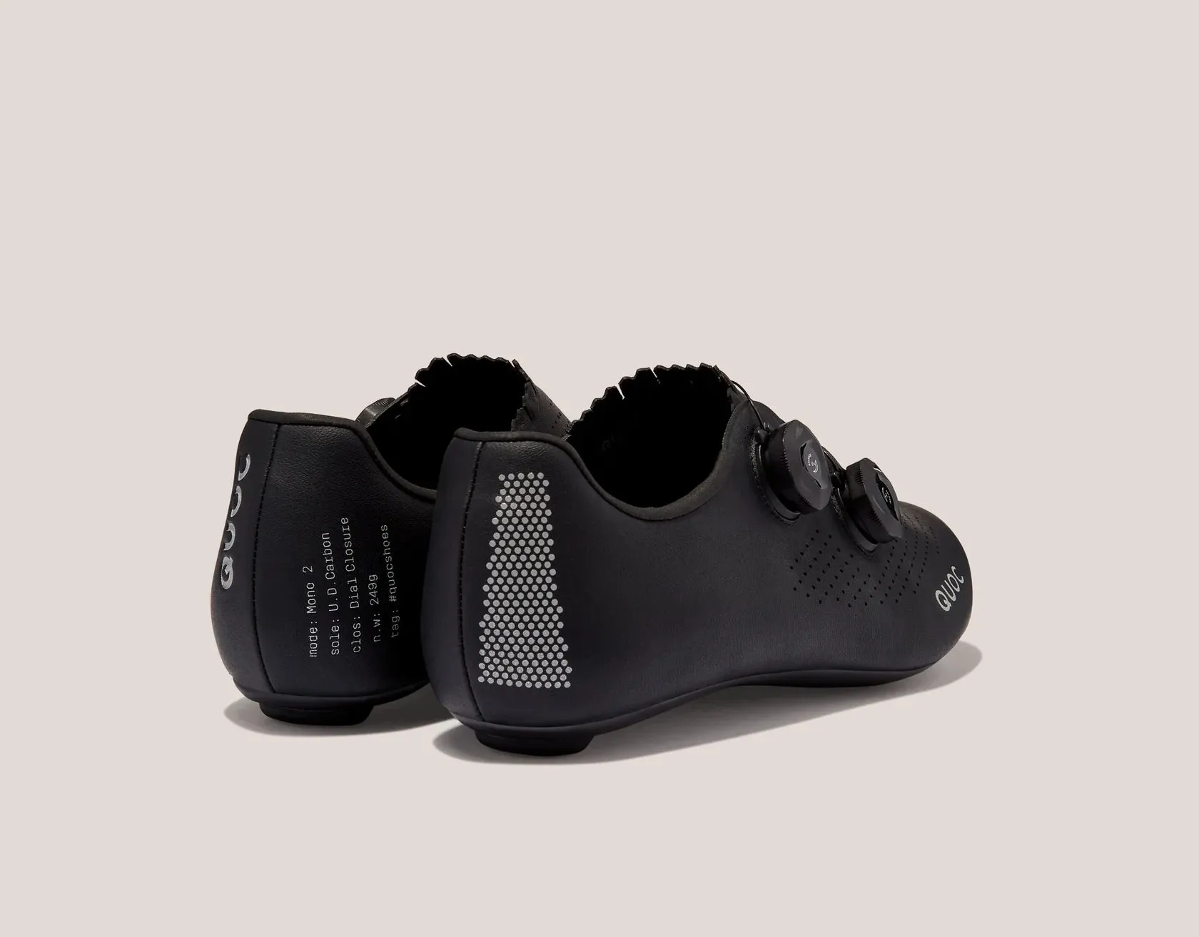 Quoc Mono 2 Black road cycling shoes