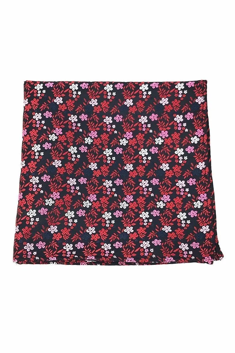 Red Enchantment Pocket Square