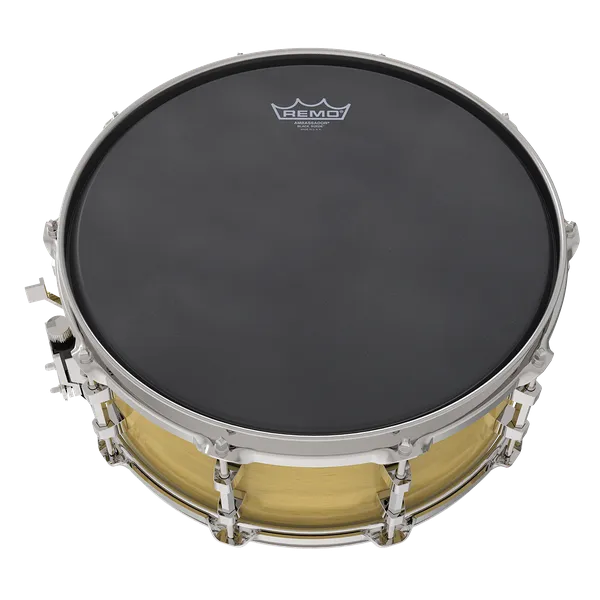 Remo 8" Ambassador Suede Black
