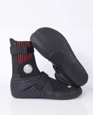 Rip Curl Flashbomb 5mm Round Toe Booties-Black