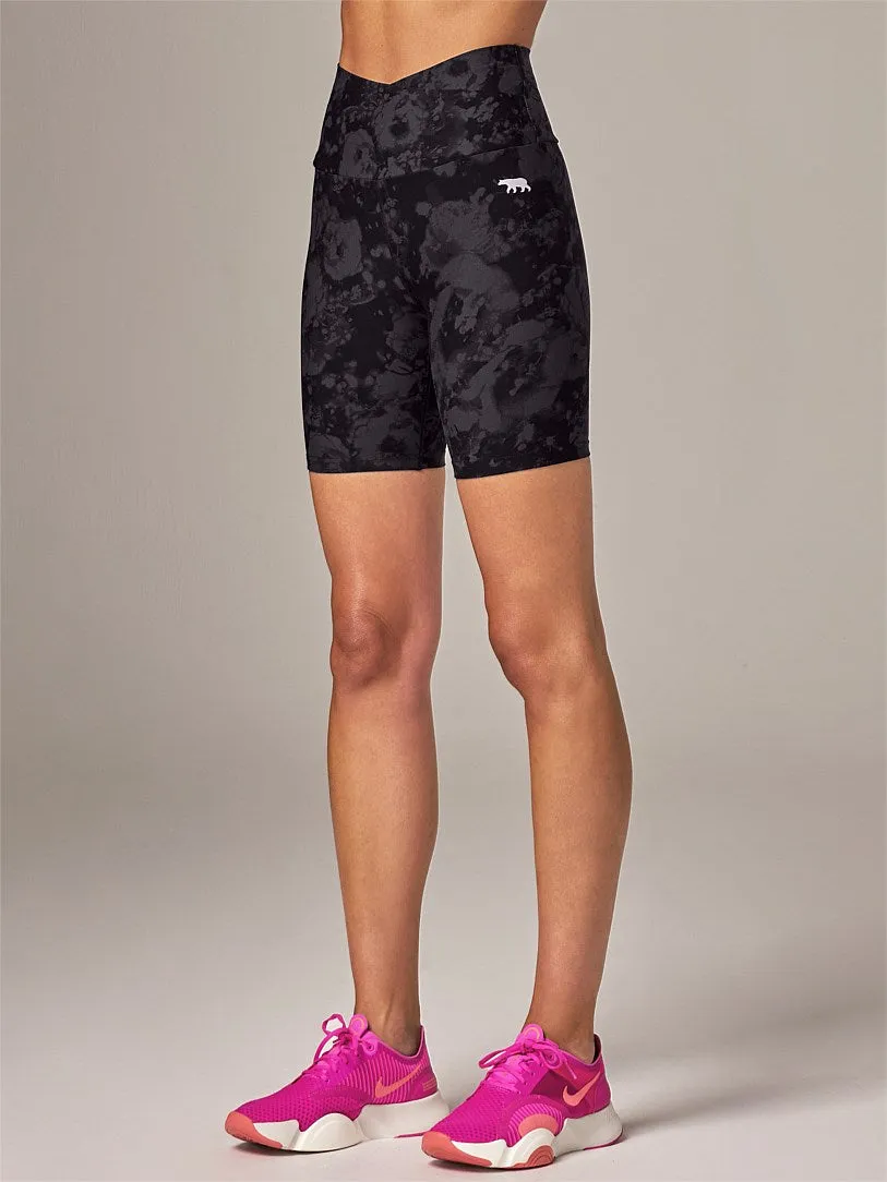 Running Bare Muse Ab-Waist Bike Tight 7" - Margot Ash