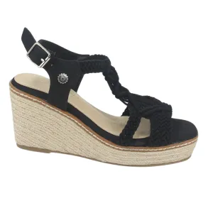 Sandalia Chalada Mujer Pole-2 Negro Casual