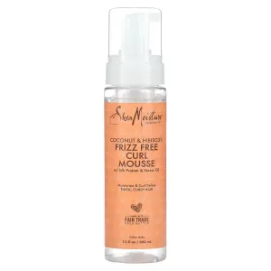 Shea Moisture Coconut & Hibiscus Frizz-Free Curl Mousse 7.5oz