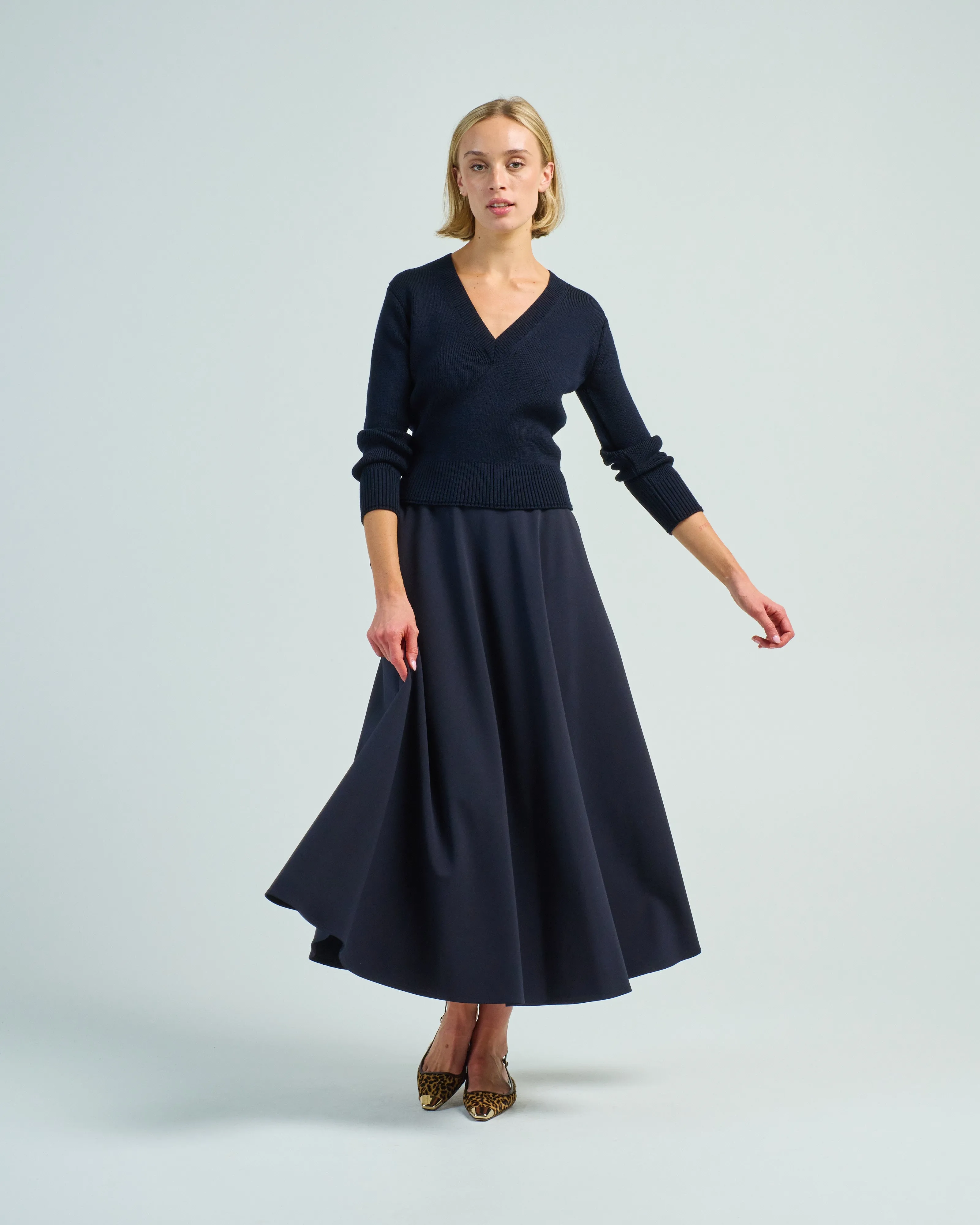 soft wool skirt
