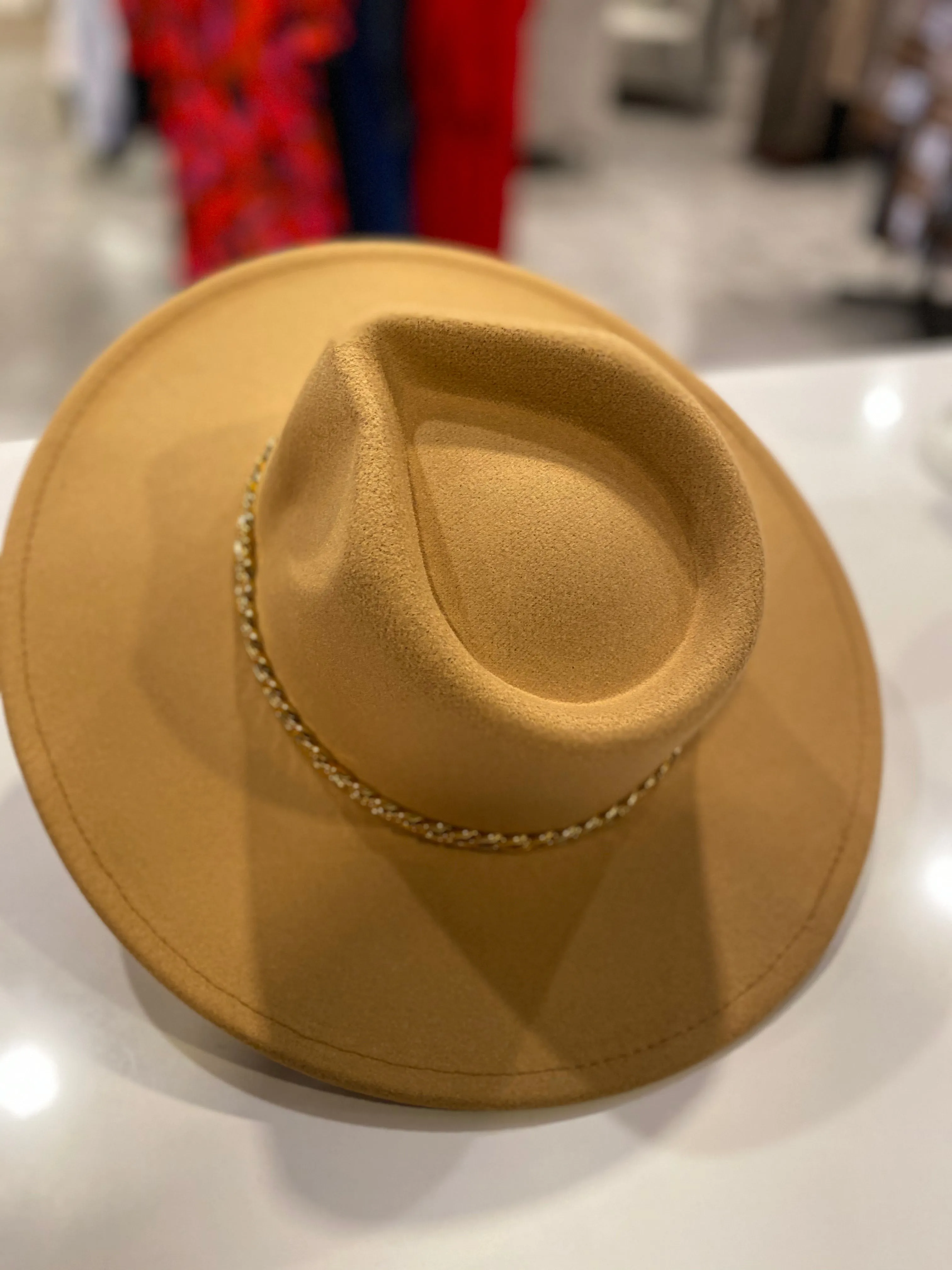 Suede Fedora 4