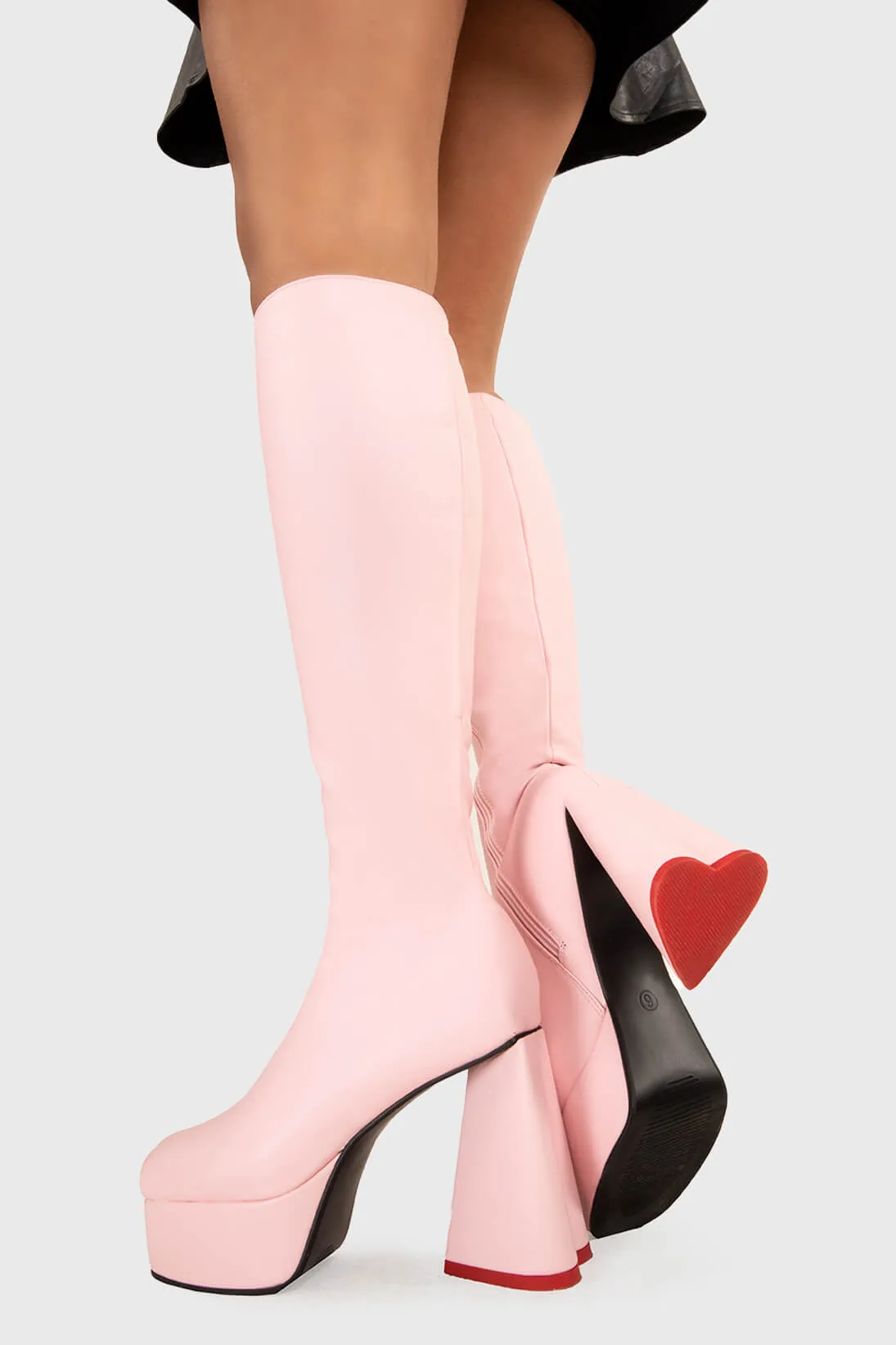 Sweet Talker Platform Knee High Boots