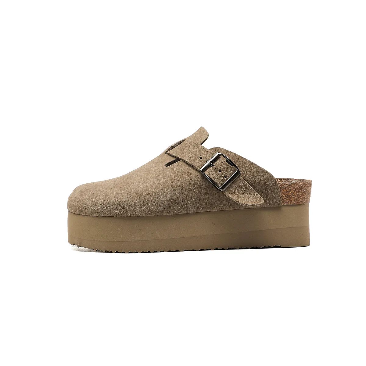 THICK-SOLED CLOSED-TOE SANDALS 5873