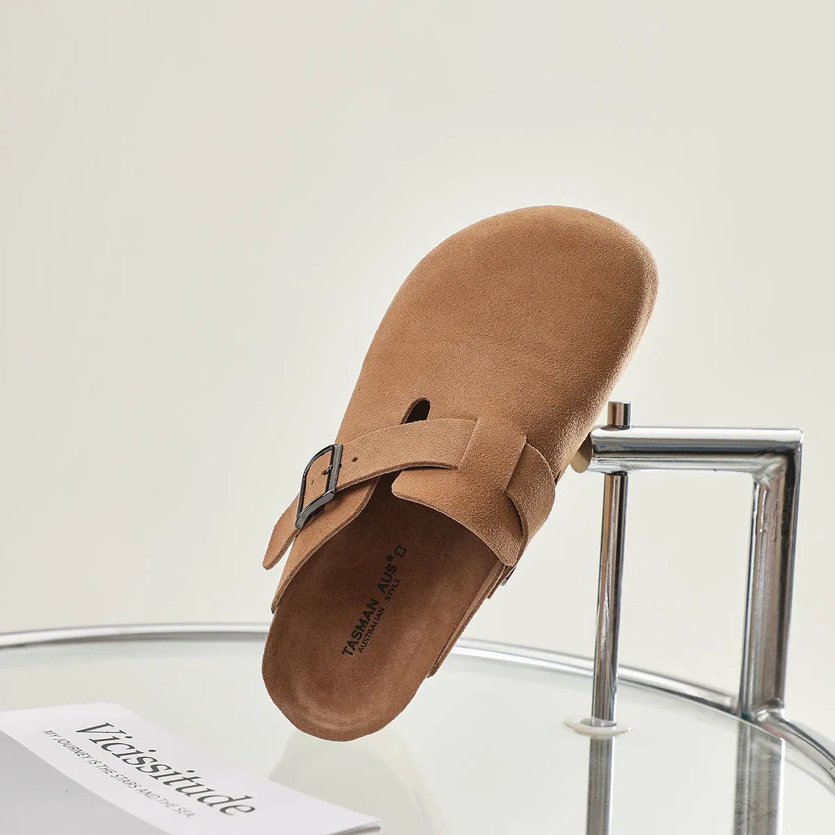 THICK-SOLED CLOSED-TOE SANDALS 5873