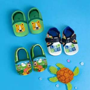 TOOTSIES - Green Unisex Baby Newborn Pack Of 4 Gift Set Booties