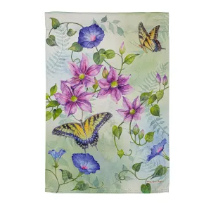 Trailing Vines Garden Suede Flag,14s10899