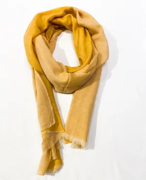 TWO-COLOR WOVEN CASHMERE