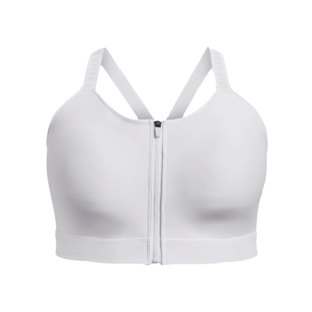 UA Women's Infinity High Zip Sports Bra
