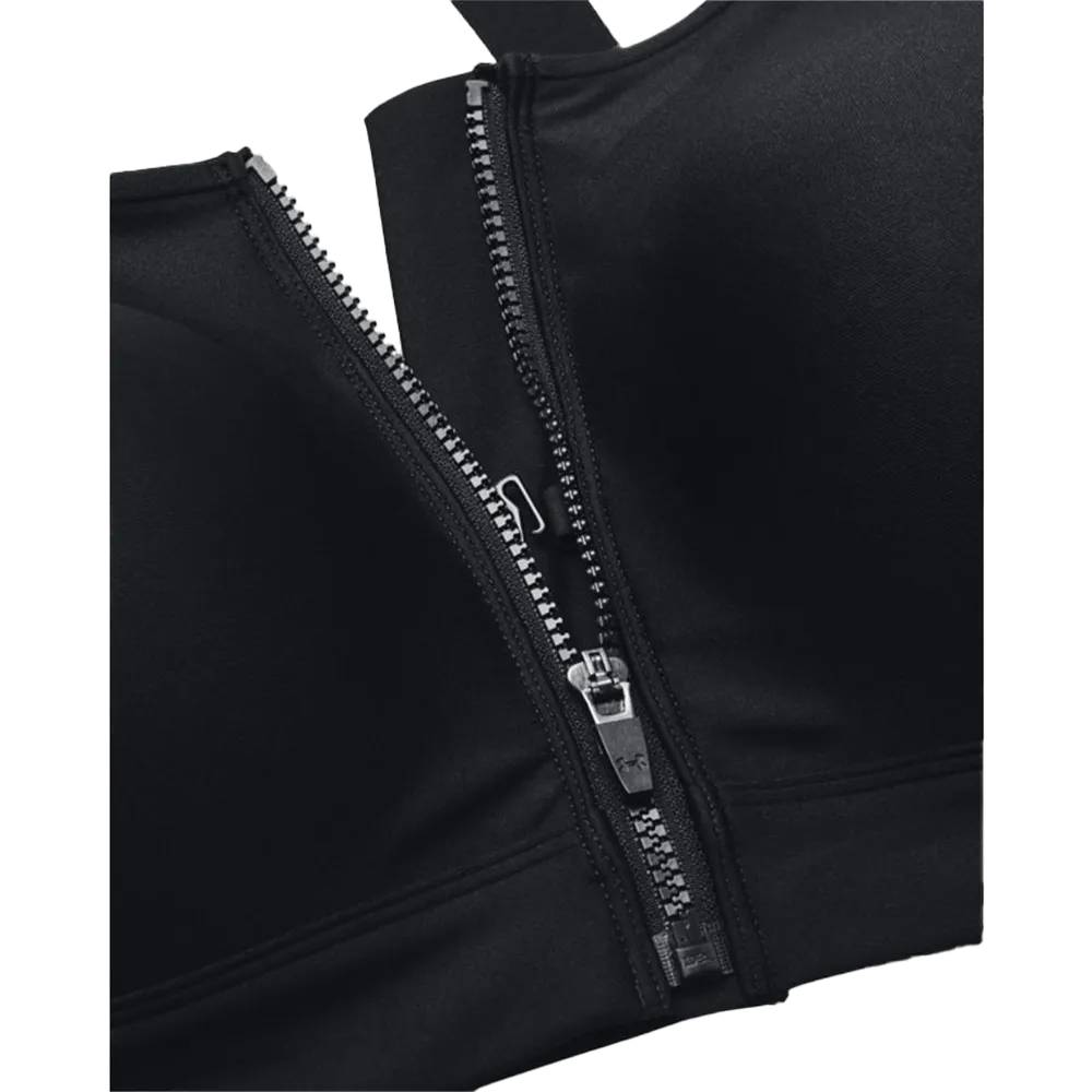 UA Women's Infinity High Zip Sports Bra