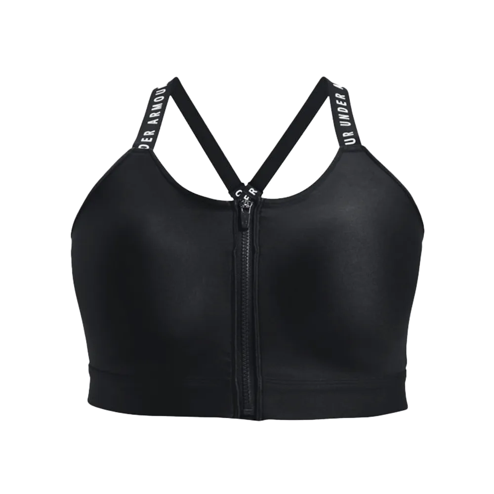 UA Women's Infinity High Zip Sports Bra