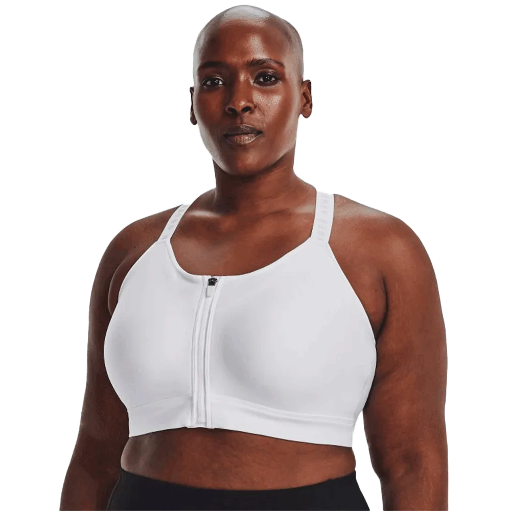 UA Women's Infinity High Zip Sports Bra