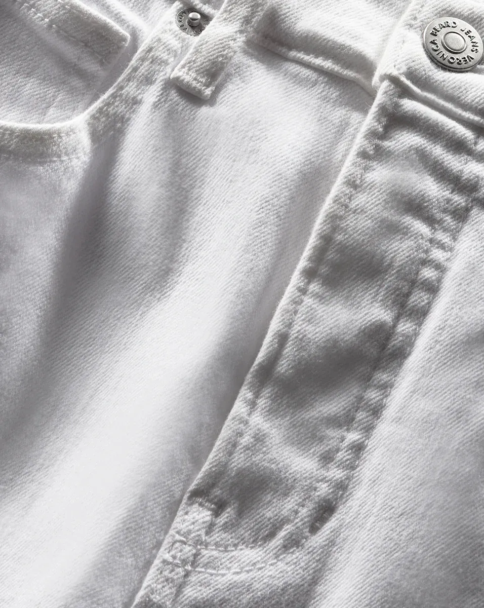 VERONICA BEARD Carly Kick Flare Raw Hem
