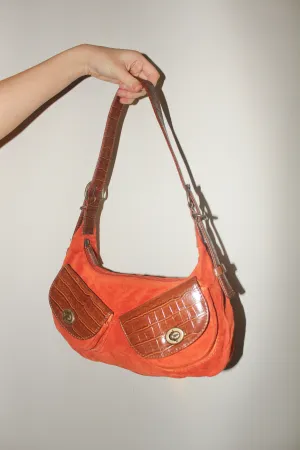 Vintage 90s Suede Pocket Purse