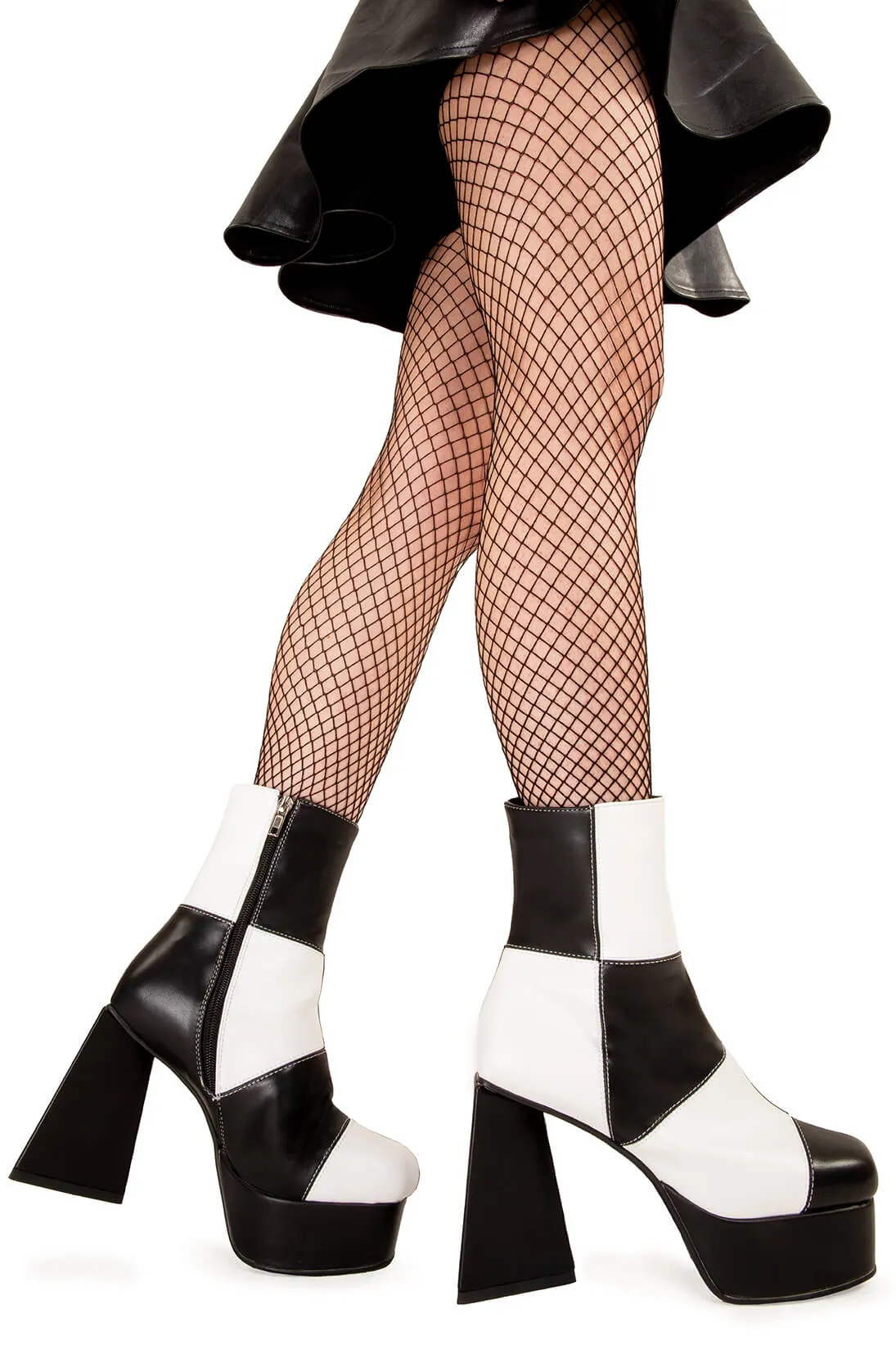 Wait A Minute Platform Ankle Boots