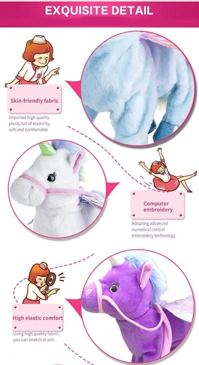 Walking Unicorn Plush Toy 😍Hot Sale😍