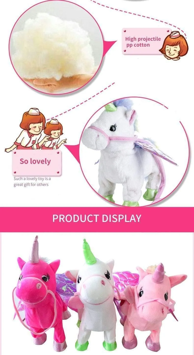 Walking Unicorn Plush Toy 😍Hot Sale😍
