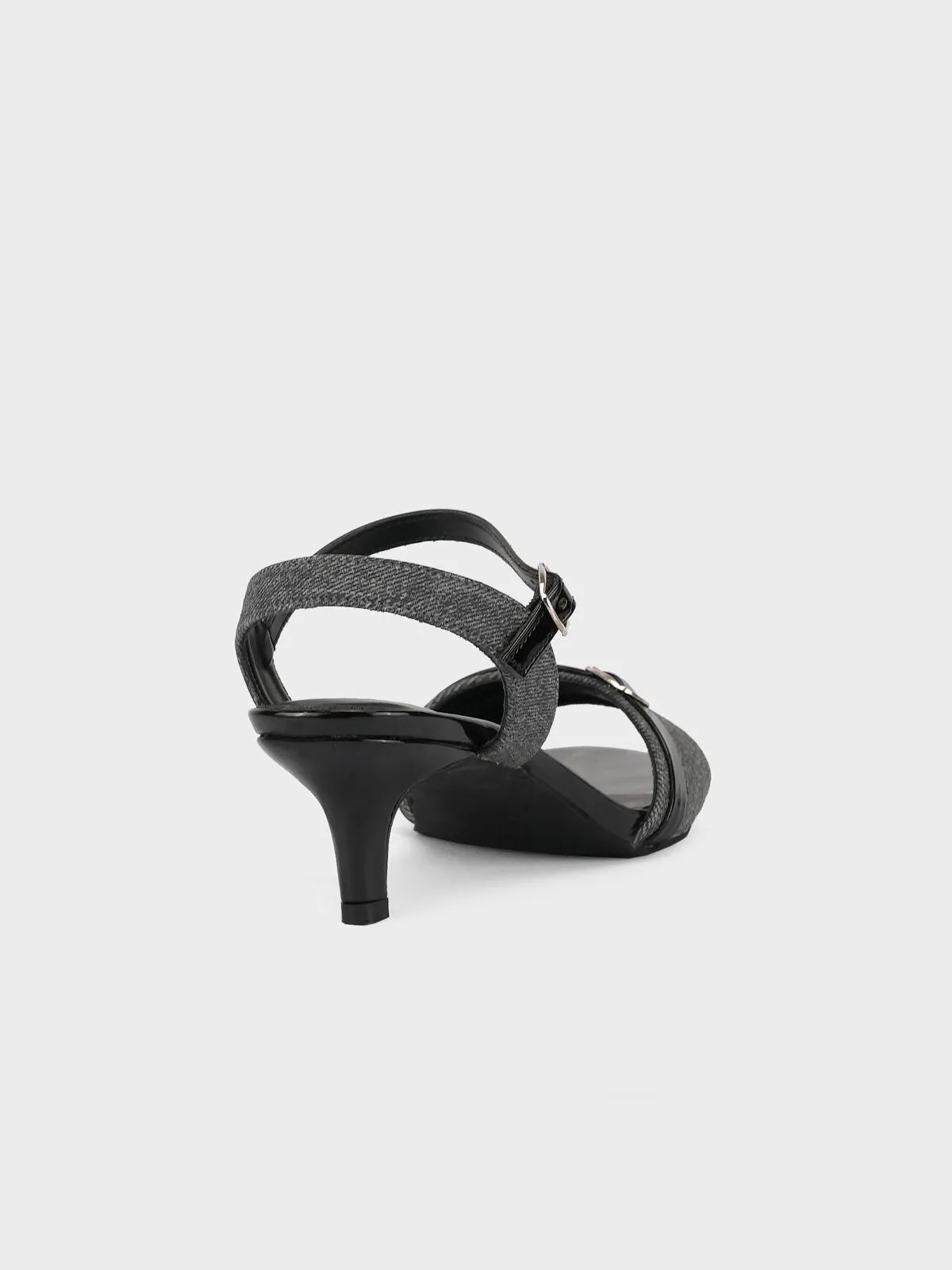 Women "BLAINE" Decorated Heel Sandals