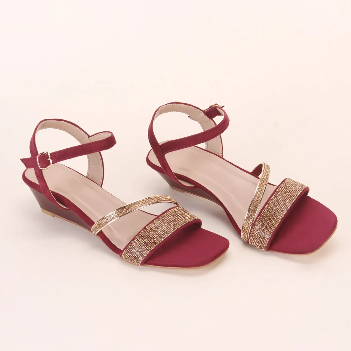 Womens "GUANA" Wedge Heel Sandals